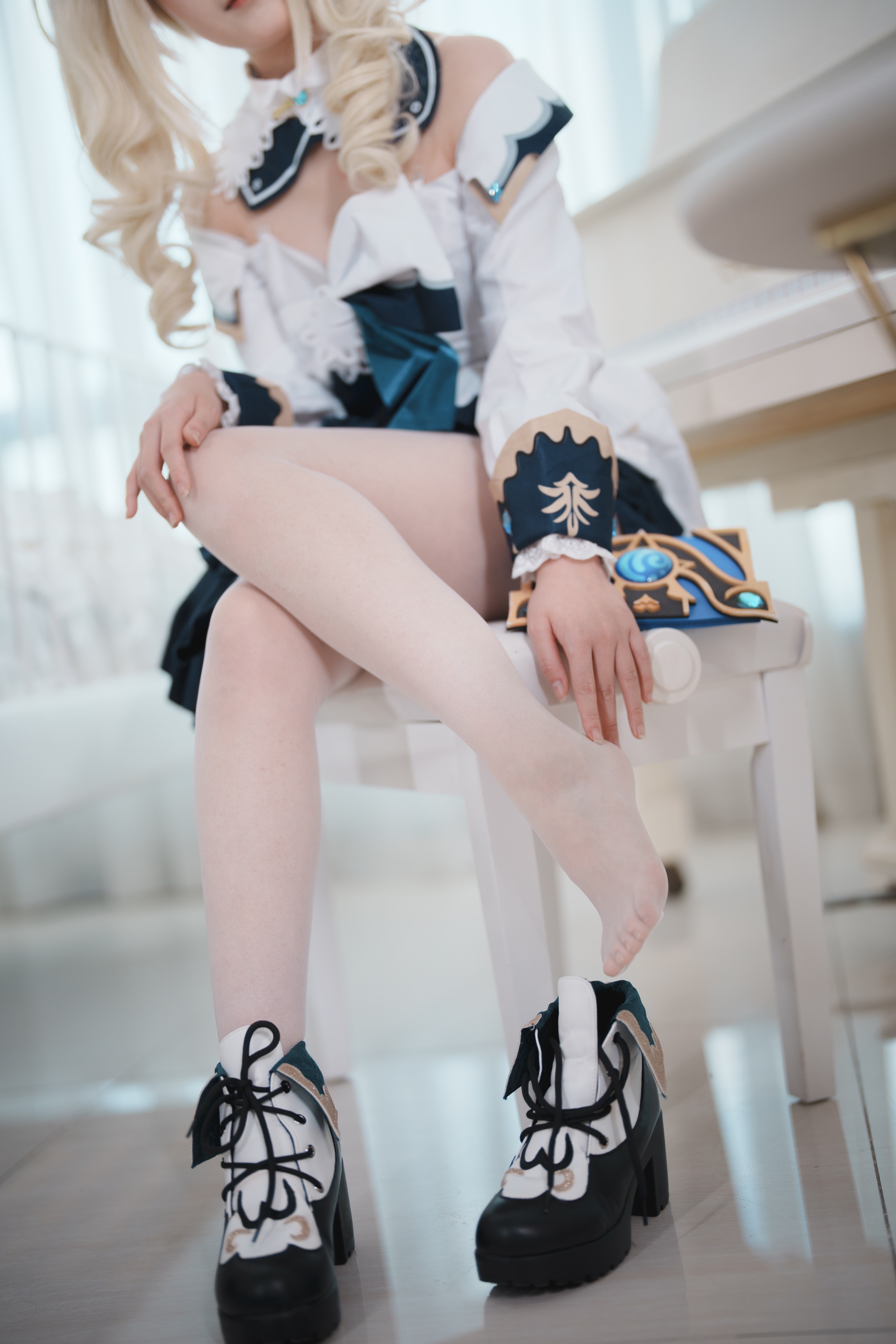 Seele麦麦 - NO.017 芭芭拉纯白物语[36P]-XikXak